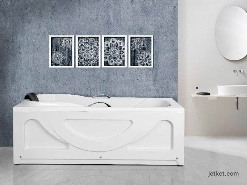 وان حمام روکار سنی پلاستیک مدل اُوان - Owan